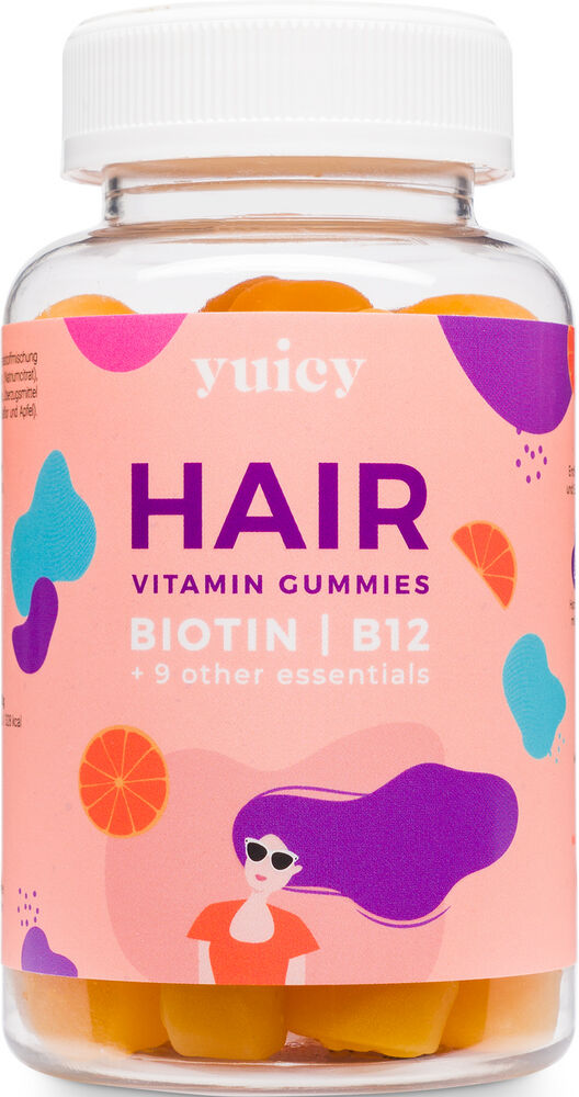 Yuicy Hair Vitamin Gummies 60St. 210g